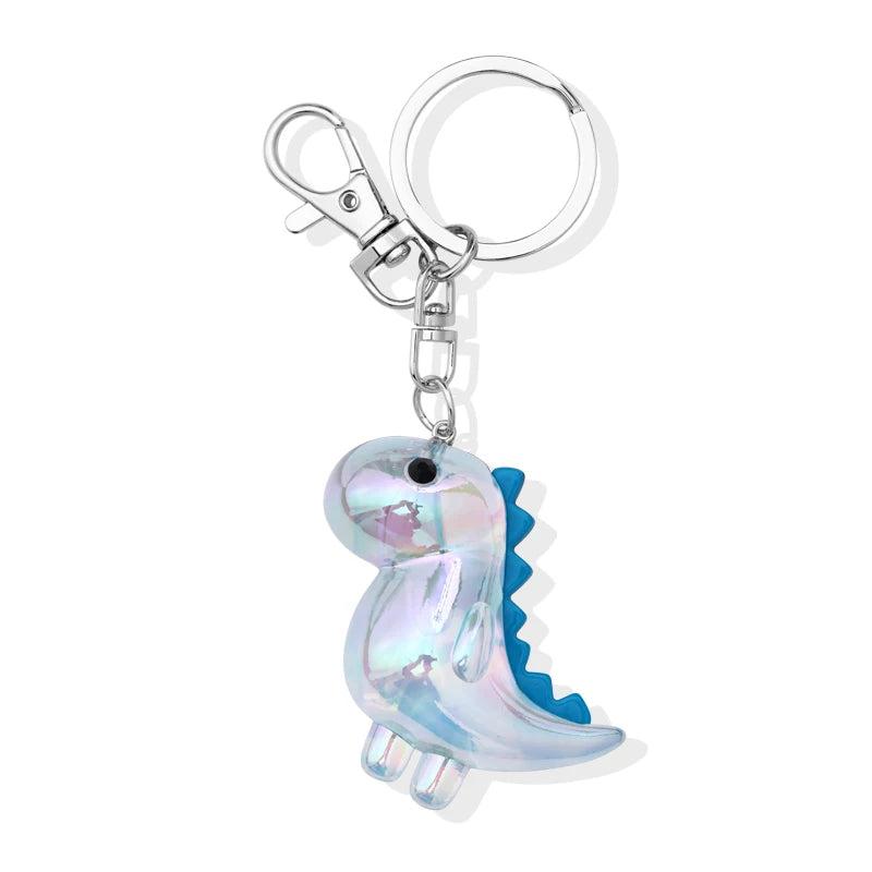 Dinosaur Keychain Women Animal Car Bag Charms Key Chain Girls Jewelry