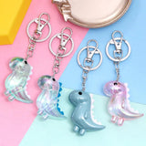 Dinosaur Keychain Women Animal Car Bag Charms Key Chain Girls Jewelry