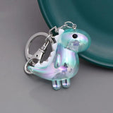 Dinosaur Keychain Women Animal Car Bag Charms Key Chain Girls Jewelry