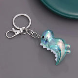 Dinosaur Keychain Women Animal Car Bag Charms Key Chain Girls Jewelry