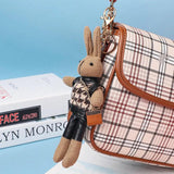 Rabbit Plush Bag Pendant Keychain Girl Gift Jewelry