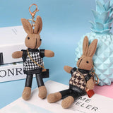 Rabbit Plush Bag Pendant Keychain Girl Gift Jewelry