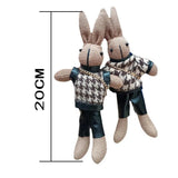 Rabbit Plush Bag Pendant Keychain Girl Gift Jewelry