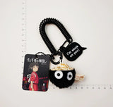 Anime Spirited Away Totora Hand Susuwatari Fur Ball Keychain for Women
