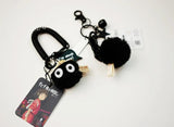 Anime Spirited Away Totora Hand Susuwatari Fur Ball Keychain for Women