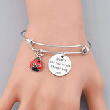 Good Luck Ladybug Keychain Bracelet Ladybug Lover Gift