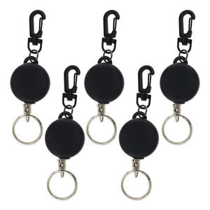 5 Retractable Durable cm Tool Extendable Key Chain Wire Rope