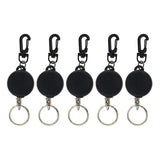 5 Retractable Durable cm Tool Extendable Key Chain Wire Rope