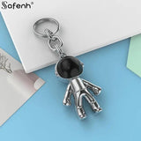 Astronaut 3D Spaceman Keychain Metal Car Key Ring Pendant