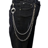 Vintage Moon Pendant Pants Chain Harajuku Goth Accessories