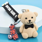 Bow Tie Bear Keychain and Bag Ornament