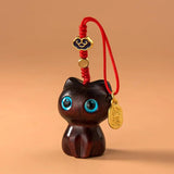 Sandalwood Cat Keychain Anime Phone Chain