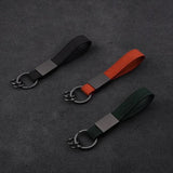 Gun Metal Keychains Dark Green Key Rings for Women