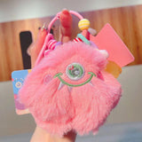 Plush Monster Cartoon Keychain Couple Bag Key Chain