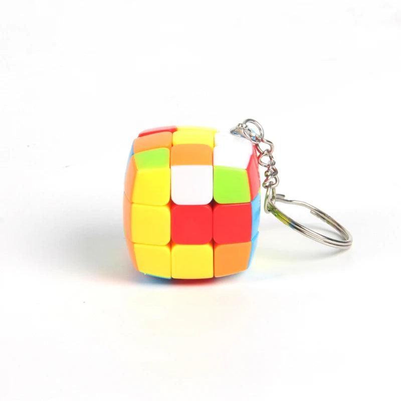 3x3x3 Speed Cube Professional Magic Cubes Keychains High Rotation