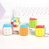 3x3x3 Speed Cube Professional Magic Cubes Keychains High Rotation