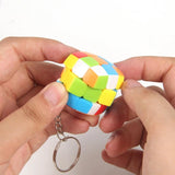 3x3x3 Speed Cube Professional Magic Cubes Keychains High Rotation