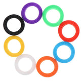 32pcs Hollow Silicone Key Cap Covers Rubber Soft Keys Locks Cap Key Covers