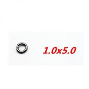 Durable Titanium Split Ring for Keychains