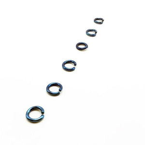 Durable Titanium Split Ring for Keychains