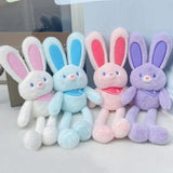 Bunny Toy Rabbit Keychain Kids Gift Bag Pendant Cartoon Key Ring