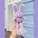 Bunny Toy Rabbit Keychain Kids Gift Bag Pendant Cartoon Key Ring