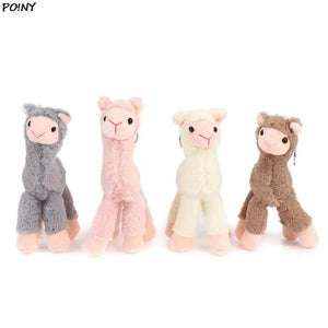 18Cm Alpaca Stuffed Plush Toys Dress Pendant Dolls Birthday Wedding Party Decor