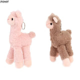 18Cm Alpaca Stuffed Plush Toys Dress Pendant Dolls Birthday Wedding Party Decor