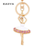 Ballet Girls Keychain Rotating Dancers CHY-1163
