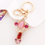 Chinese Style Lucky Sign Ruyi Metal Keychain Car Bag Ornaments Gift Pendant