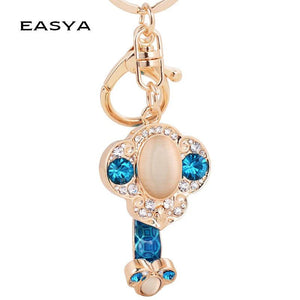 Chinese Style Lucky Sign Ruyi Metal Keychain Car Bag Ornaments Gift Pendant