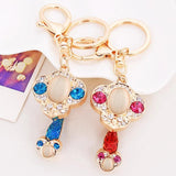 Chinese Style Lucky Sign Ruyi Metal Keychain Car Bag Ornaments Gift Pendant