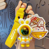 Astronaut Rabbit Doll Keychain Backpack Pendant