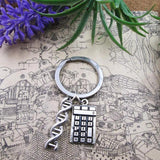 High Keyring Calculator Birthday Stainless Steel Keyring