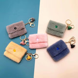 Candy Coin Purse Keychain Data Cable Storage Bag Key Chain