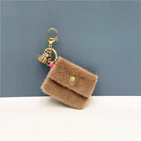 Candy Coin Purse Keychain Data Cable Storage Bag Key Chain