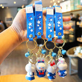 Milk Rabbit Candy Keychain Couple Girlfriends Accessories Bag Pendant