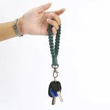 Braided Climbing Rope Keychain Metal Key Ring Pendant Accessory