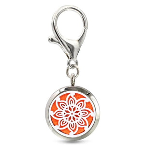 Music Note Key Chain Essential Oil Diffuser Locket
