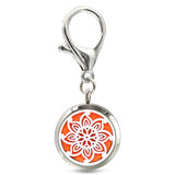 Music Note Key Chain Essential Oil Diffuser Locket