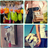 120Pcs Leather Tassel Charms and Jump Rings Kit for Jewelry Making