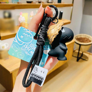 Cartoon Animal Keychain Creative Gift Doll Pendant Car Key