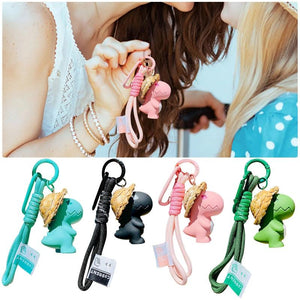 Cartoon Animal Keychain Creative Gift Doll Pendant Car Key