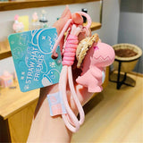 Cartoon Animal Keychain Creative Gift Doll Pendant Car Key