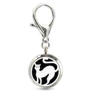 Yinyang Lucky Tree Key Chain Diffuser with 10pcs Pads