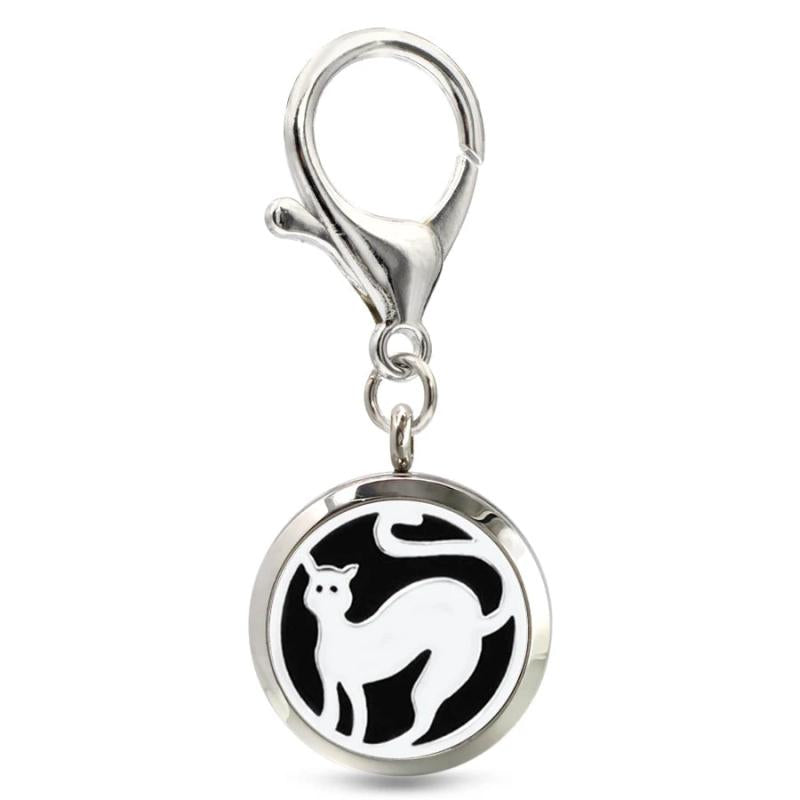 Yinyang Lucky Tree Key Chain Diffuser with 10pcs Pads