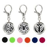 Cloud Angel Wing Key Chain Essential Oil Perfume Diffuser 30mm
