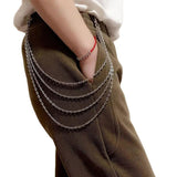 Punk Trousers Chain Layered Jewelry Accessories