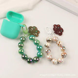 Cartoon Acrylic Cloud Keyring Ball Chain Key Pendant