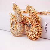 Rhinestone Shrimp Keychain Lobster Pendant Small Giveaway